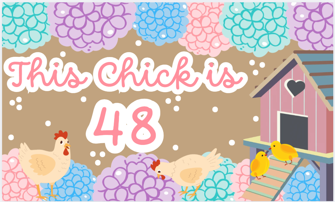 This Chick Birthday Banner