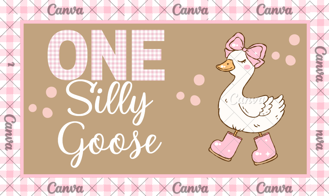 ONE silly Goose