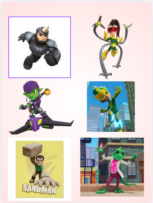 Spidey & Friends Birthday Banner